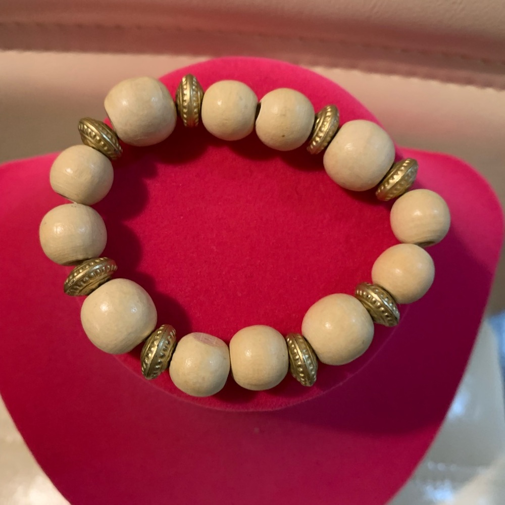 Wooden Beaded Bracelet